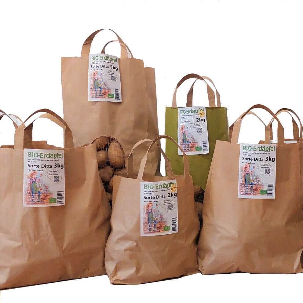 Buntes Bio Erdäpfel Vielfalt Paket