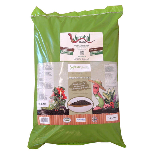 Biodünger Regenwurmhumus naturbelassen