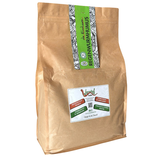 Regenwurmhumus - 10 Liter (3 mm Siebung)