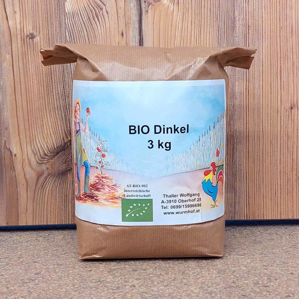 Bio Dinkel - ganzes Korn | ab Hof kaufen – Wurmhof Thaller Bio Dinkel - ganzes Korn | ab Hof kaufen – Wurmhof Thaller